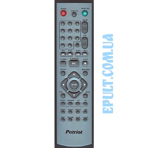 Пульт ДУ для  DVD Patriot DV201 (204, 620, 626, 634, 988)