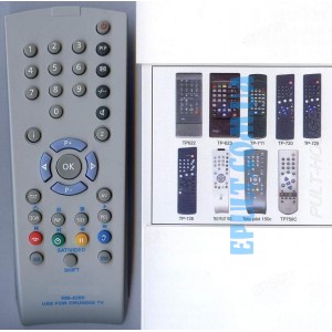 Пульт ДУ для телевізора Grundig(SABA) Huayu RM4280 універсальний